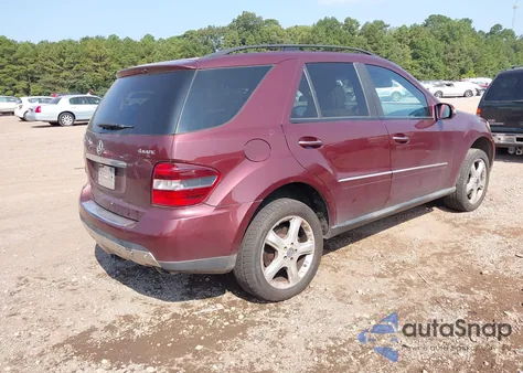 2008 Mercedes-Benz Ml 350 4Matic z USA, uszkodzony, nr VIN 4JGBB86EX8A309061